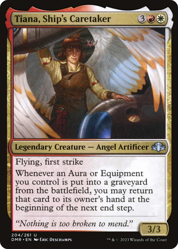 Tiana, Ship's Caretaker — Dominaria Remastered — Magic: The Gathering