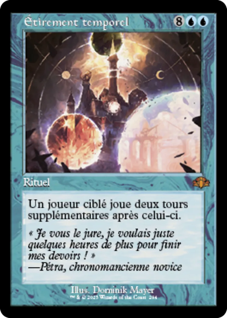 Étirement temporel — Dominaria Remastered — Magic: The Gathering