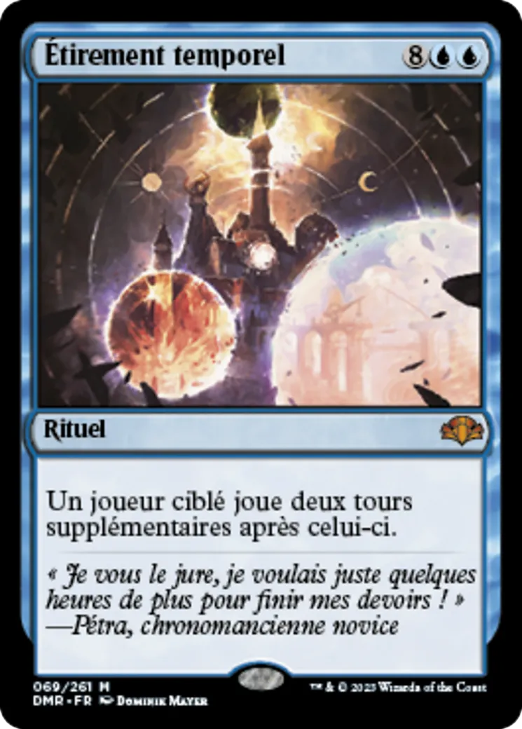 Étirement temporel — Dominaria Remastered — Magic: The Gathering