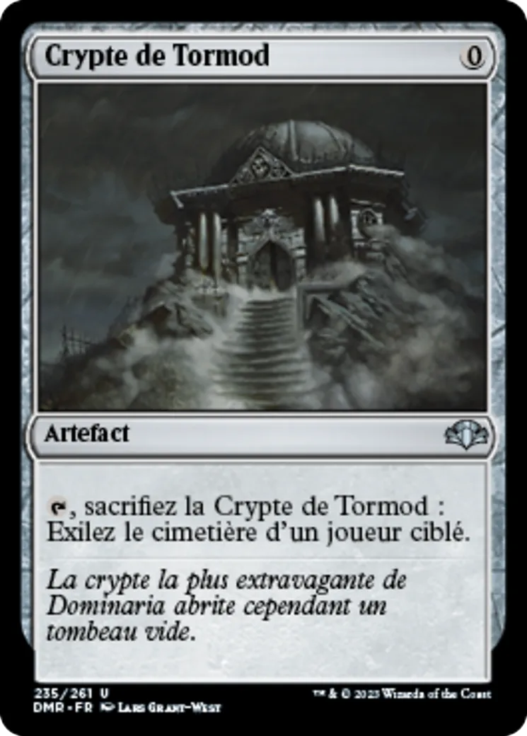 Crypte de Tormod from Dominaria Remastered - Magic: The Gathering