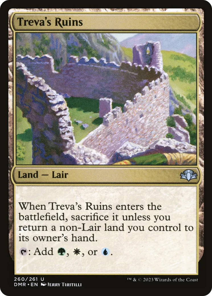 Treva's Ruins — Dominaria Remastered — Magic: The Gathering