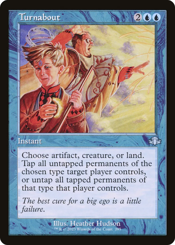 Turnabout — Dominaria Remastered — Magic: The Gathering