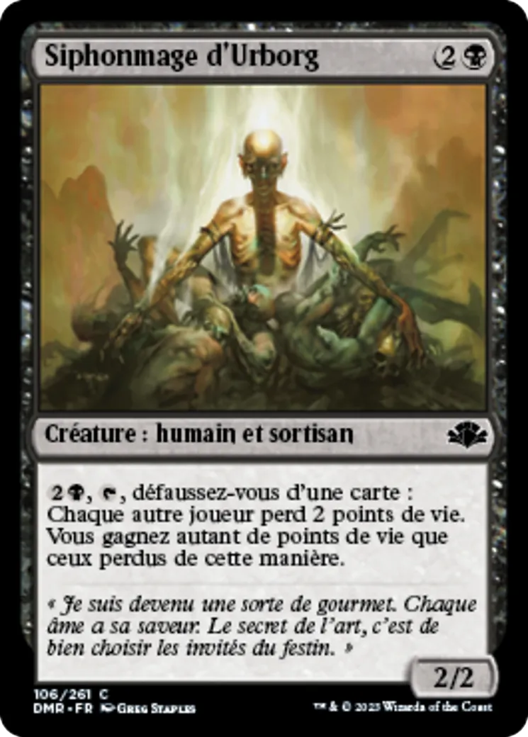 Siphonmage d'Urborg from Dominaria Remastered - Magic: The Gathering
