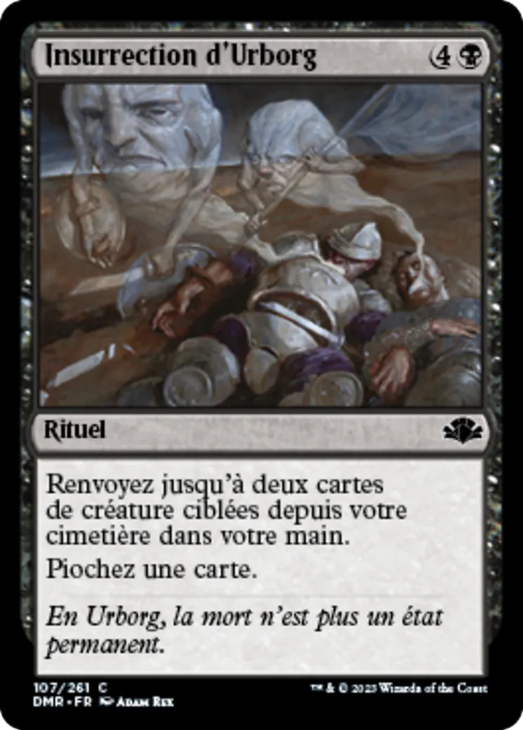 Insurrection d'Urborg — Dominaria Remastered — Magic: The Gathering