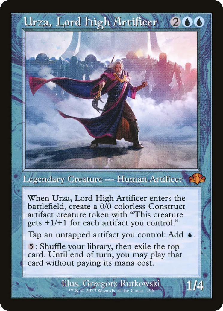 Urza, Lord High Artificer — Dominaria Remastered — Magic: The Gathering