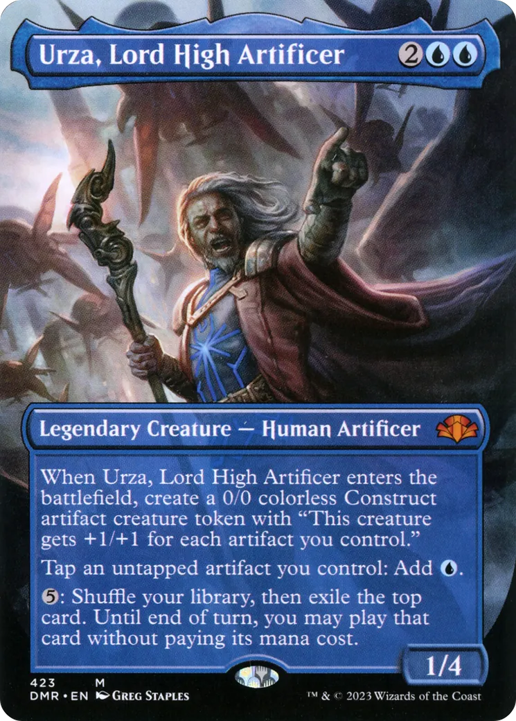 Urza, Lord High Artificer — Dominaria Remastered — Magic: The Gathering