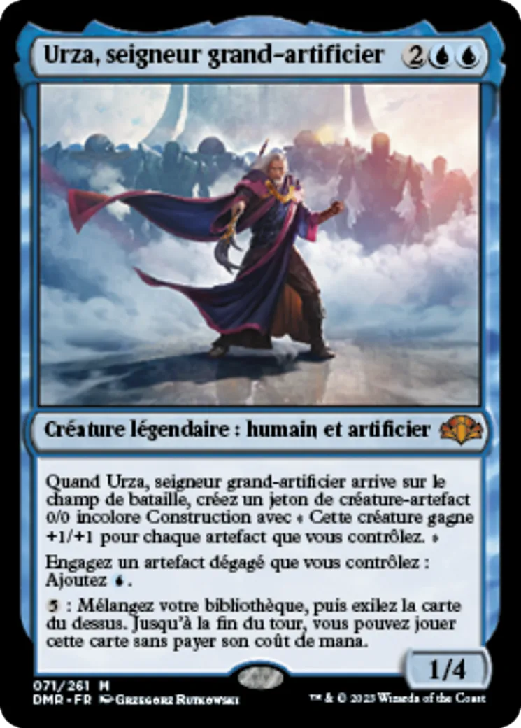 Urza, seigneur grand-artificier — Dominaria Remastered — Magic: The Gathering