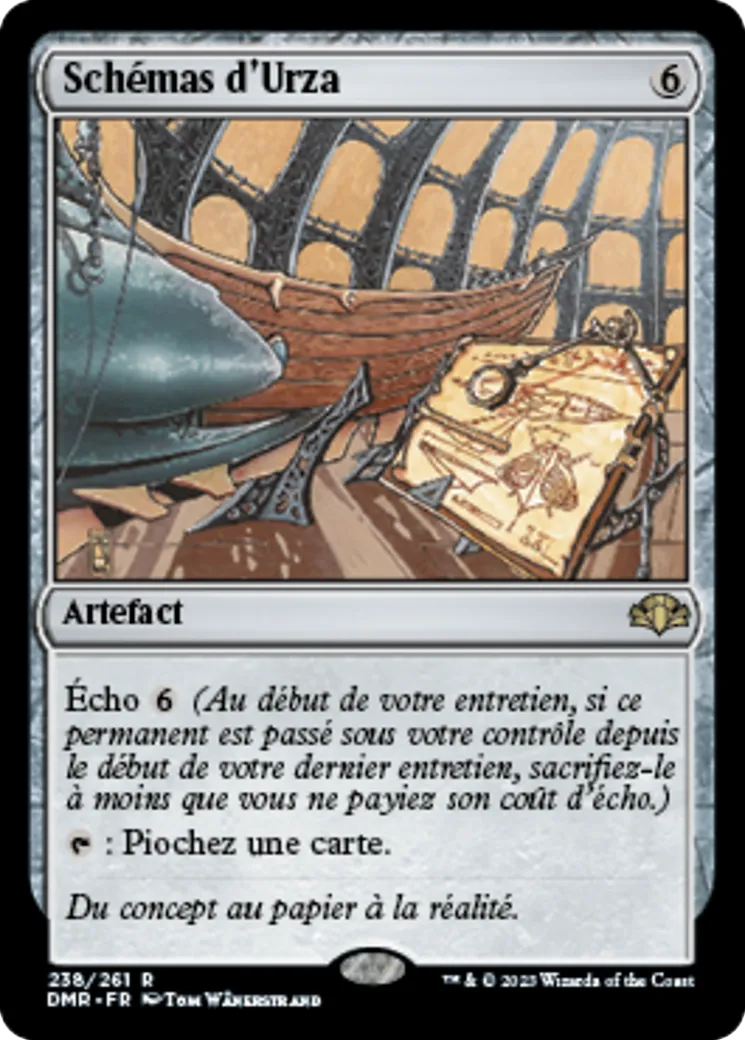 Schémas d'Urza — Dominaria Remastered — Magic: The Gathering