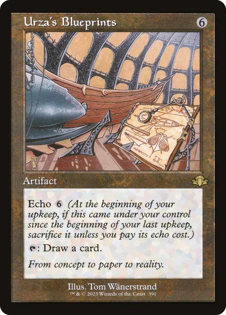 Urza's Blueprints — Dominaria Remastered — Magic: The Gathering