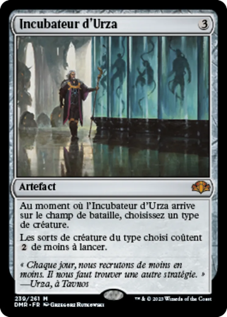 Incubateur d'Urza — Dominaria Remastered — Magic: The Gathering