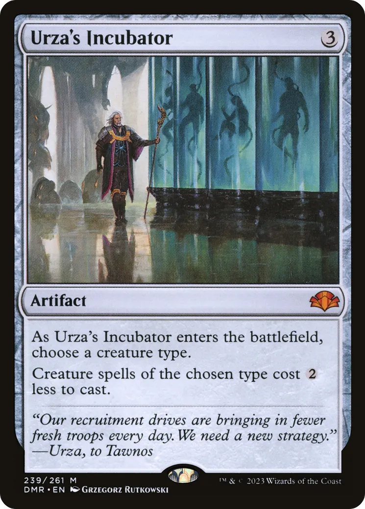 Urza's Incubator — Dominaria Remastered — Magic: The Gathering