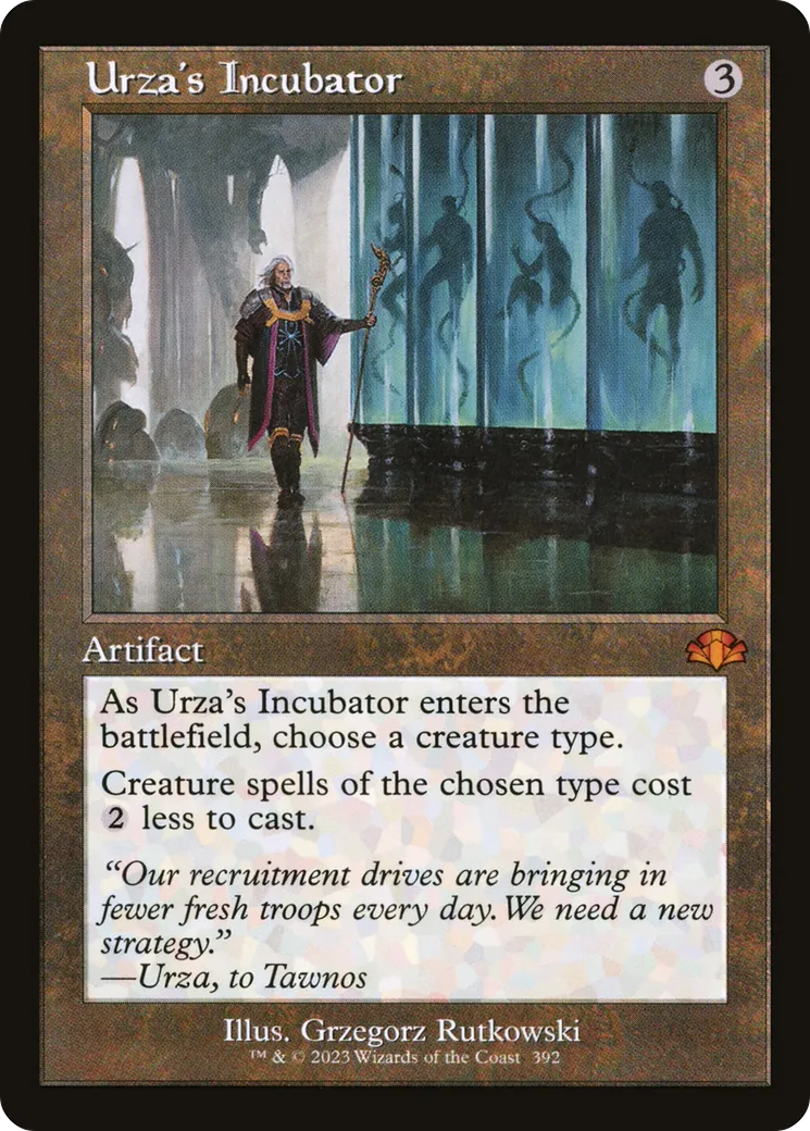 Urza's Incubator — Dominaria Remastered — Magic: The Gathering