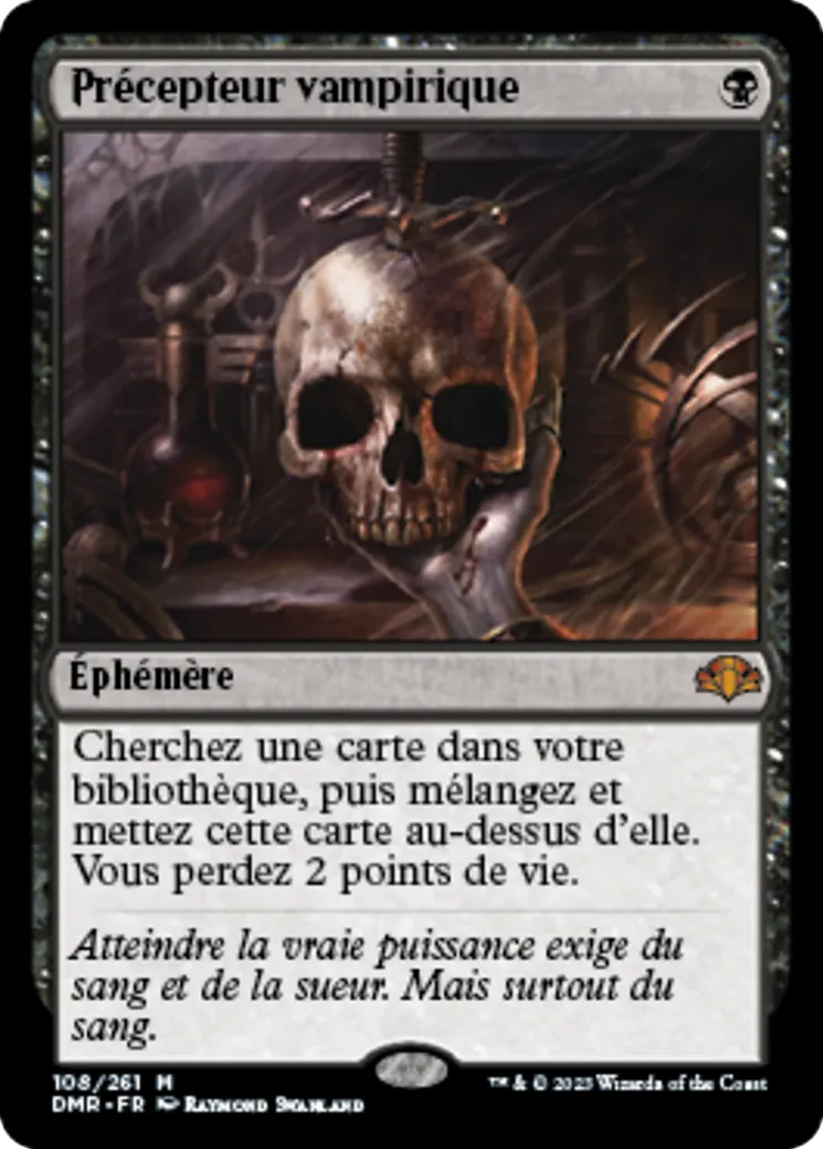 Précepteur vampirique — Dominaria Remastered — Magic: The Gathering