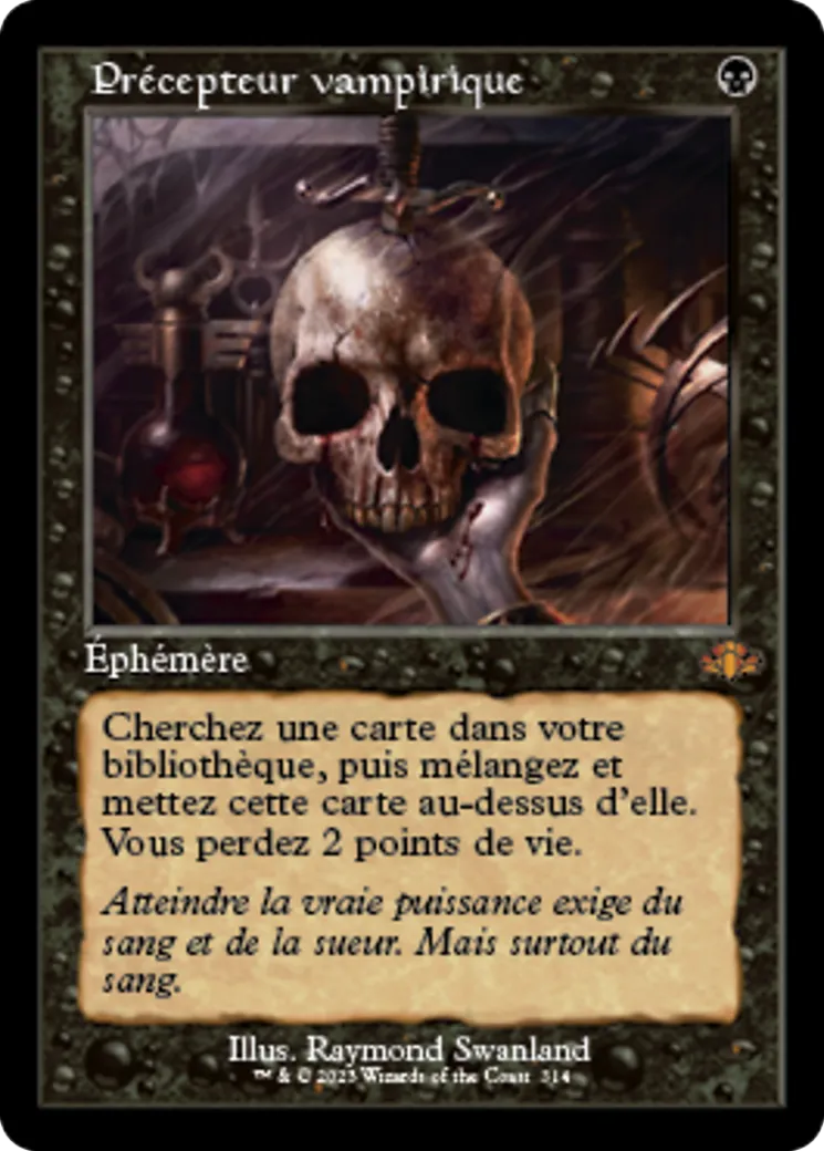Précepteur vampirique from Dominaria Remastered - Magic: The Gathering
