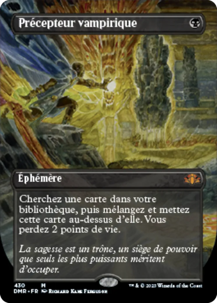 Précepteur vampirique — Dominaria Remastered — Magic: The Gathering