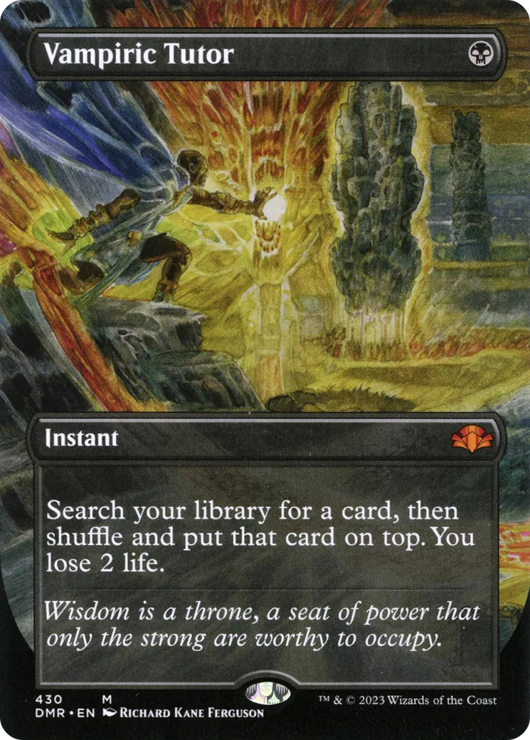 Vampiric Tutor — Dominaria Remastered — Magic: The Gathering