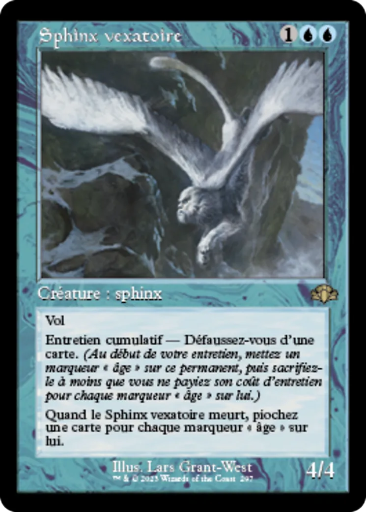 Sphinx vexatoire — Dominaria Remastered — Magic: The Gathering