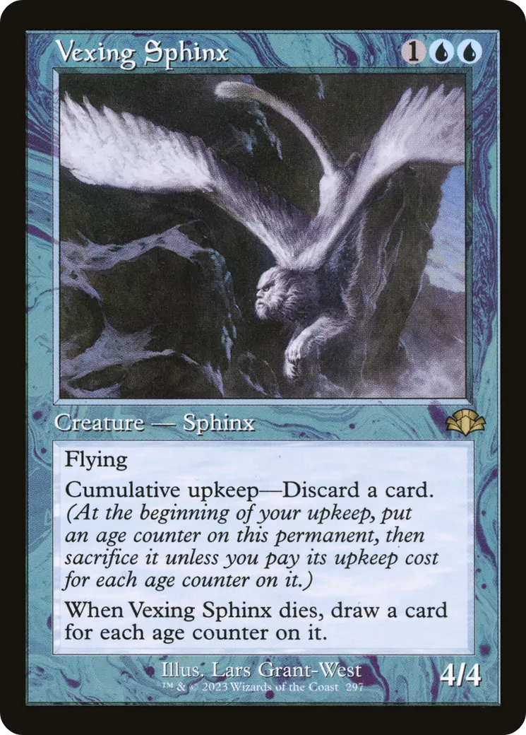 Sphinx vexatoire — Dominaria Remastered — Magic: The Gathering