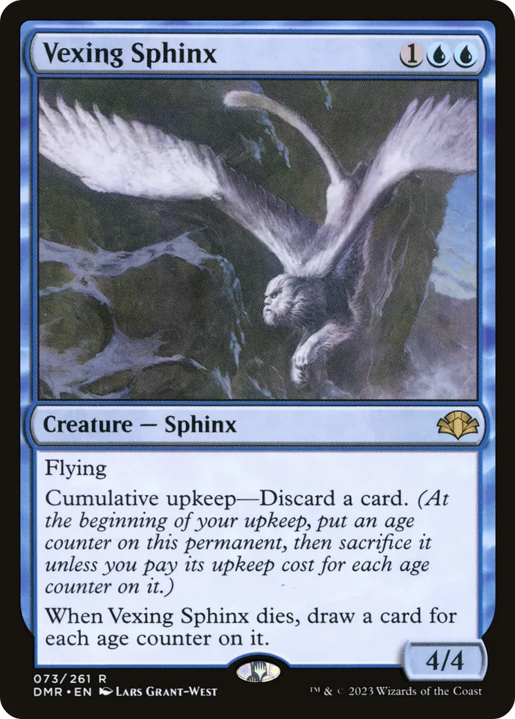 Vexing Sphinx — Dominaria Remastered — Magic: The Gathering