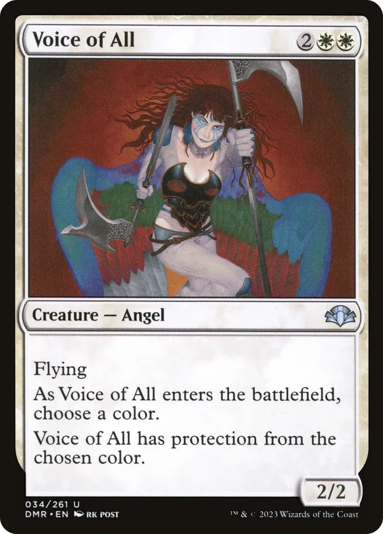 Voix du Grand Tout — Dominaria Remastered — Magic: The Gathering