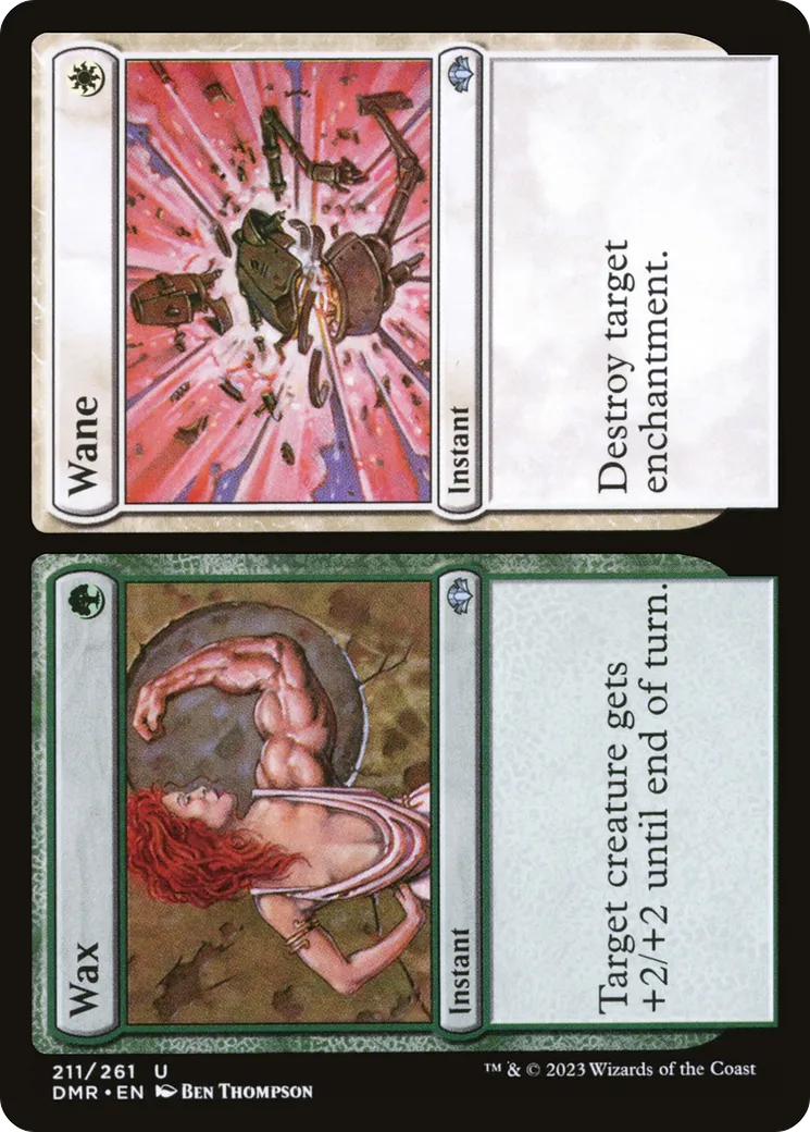 Wax // Wane — Dominaria Remastered — Magic: The Gathering