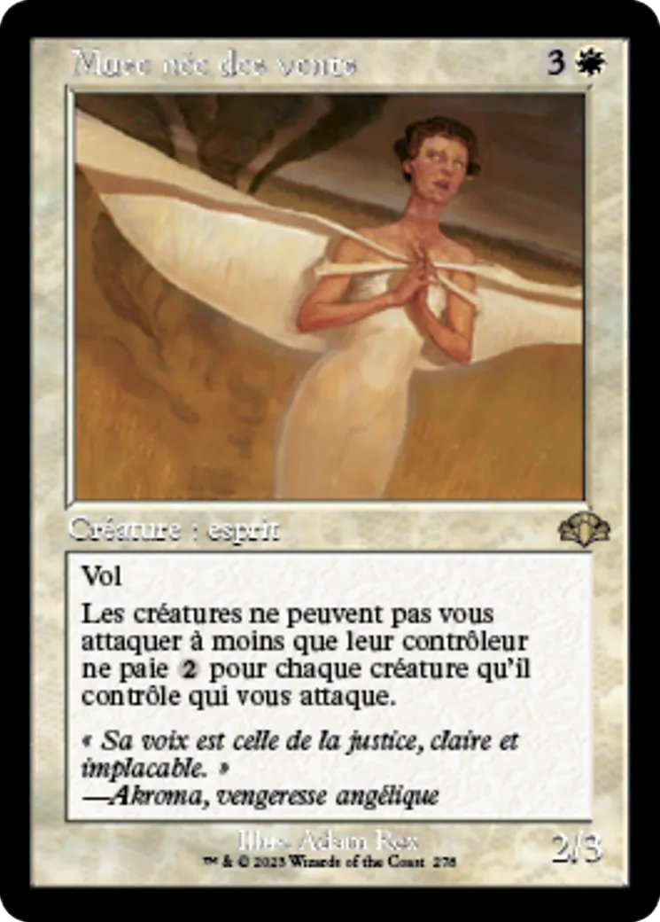 Muse née des vents — Dominaria Remastered — Magic: The Gathering