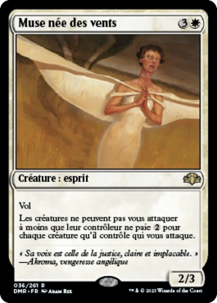Muse née des vents — Dominaria Remastered — Magic: The Gathering