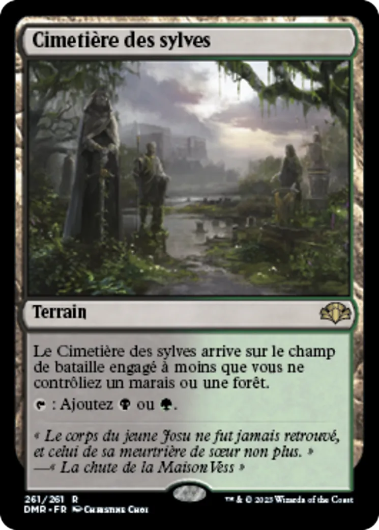 Cimetière des sylves — Dominaria Remastered — Magic: The Gathering