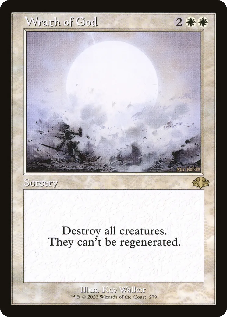 Wrath of God from Dominaria Remastered - Magic: The Gathering