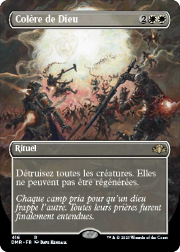 Colère de Dieu — Dominaria Remastered — Magic: The Gathering