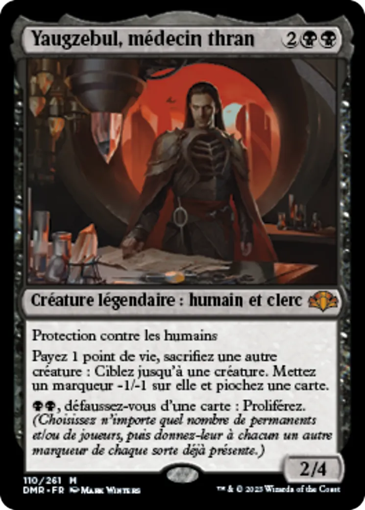 Yaugzebul, médecin thran — Dominaria Remastered — Magic: The Gathering