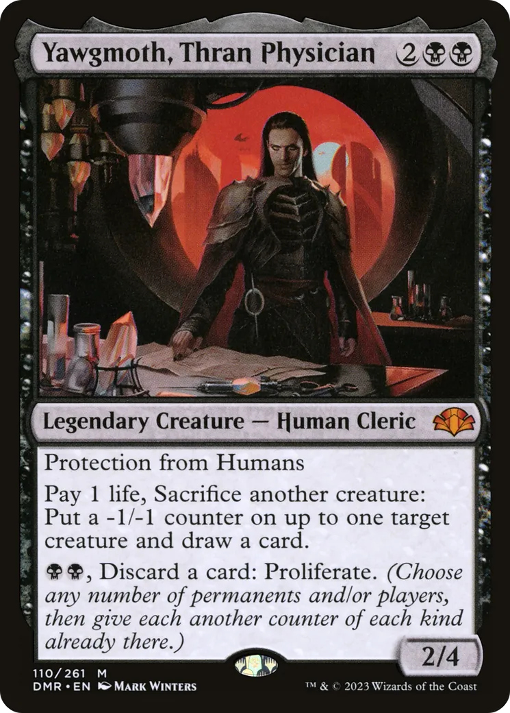 Yawgmoth, Thran Physician — Dominaria Remastered — Magic: The Gathering