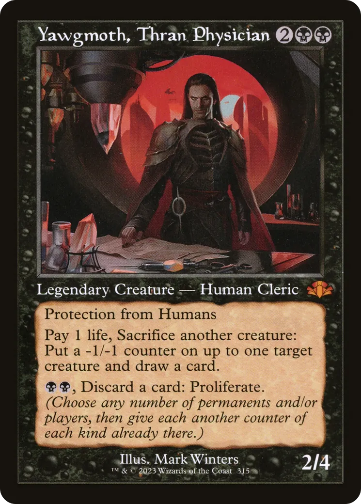 Yawgmoth, Thran Physician — Dominaria Remastered — Magic: The Gathering