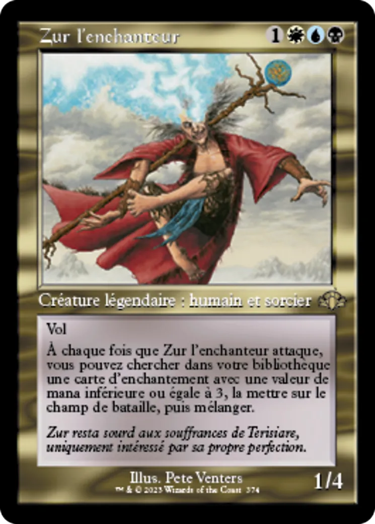 Zur l'enchanteur — Dominaria Remastered — Magic: The Gathering