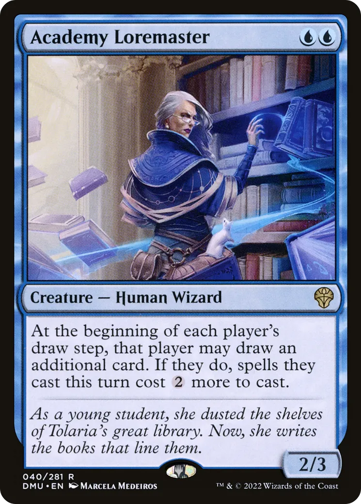 Academy Loremaster — Dominaria United — Magic: The Gathering