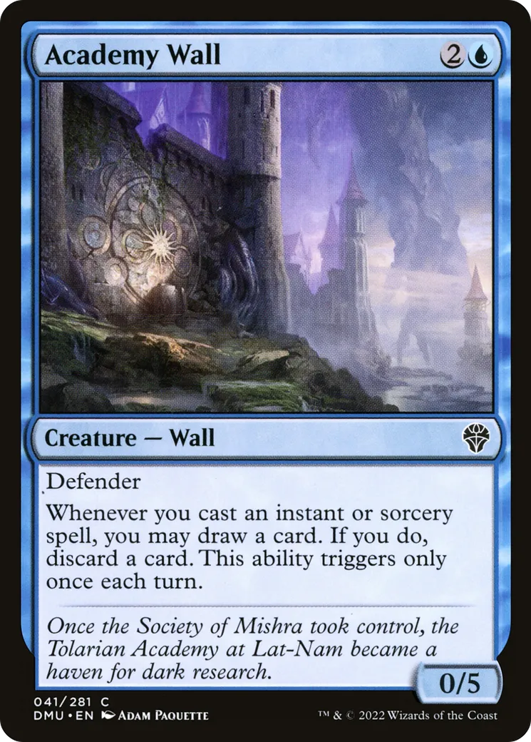 Academy Wall — Dominaria United — Magic: The Gathering