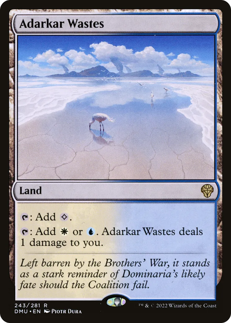 Adarkar Wastes — Dominaria United — Magic: The Gathering
