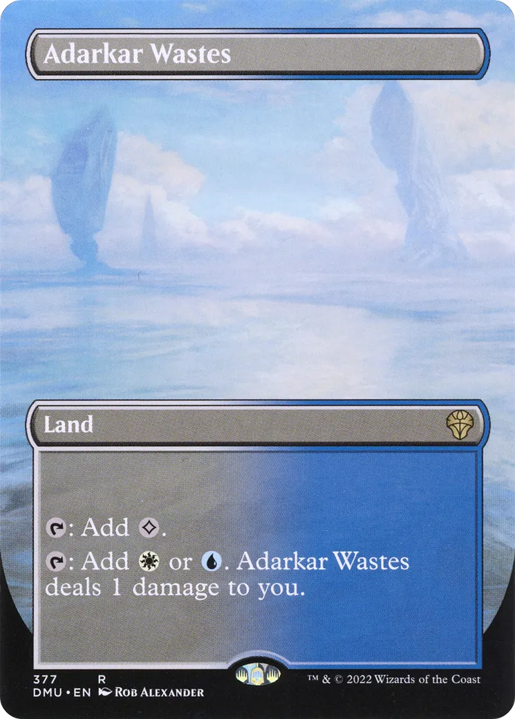 Adarkar Wastes — Dominaria United — Magic: The Gathering