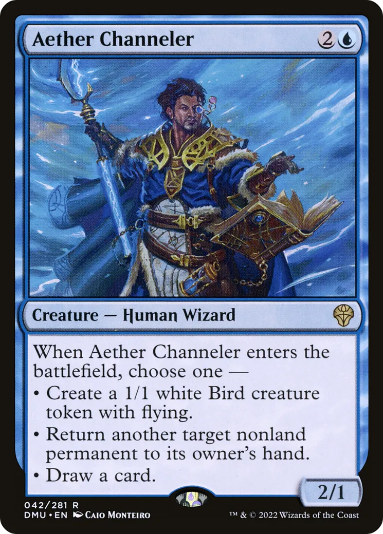 Aether Channeler — Dominaria United — Magic: The Gathering