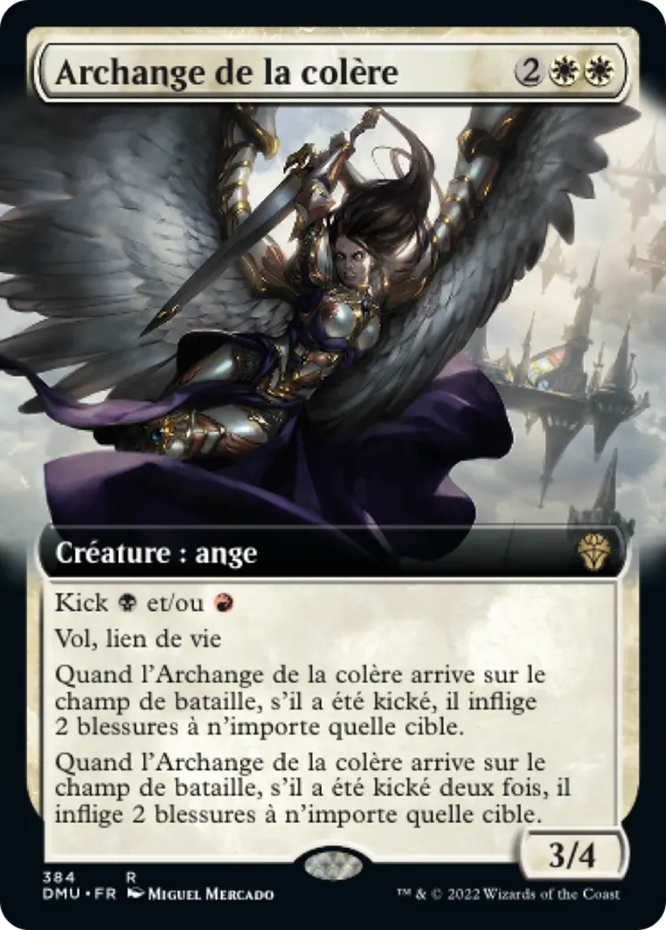 Archange de la colère — Dominaria United — Magic: The Gathering