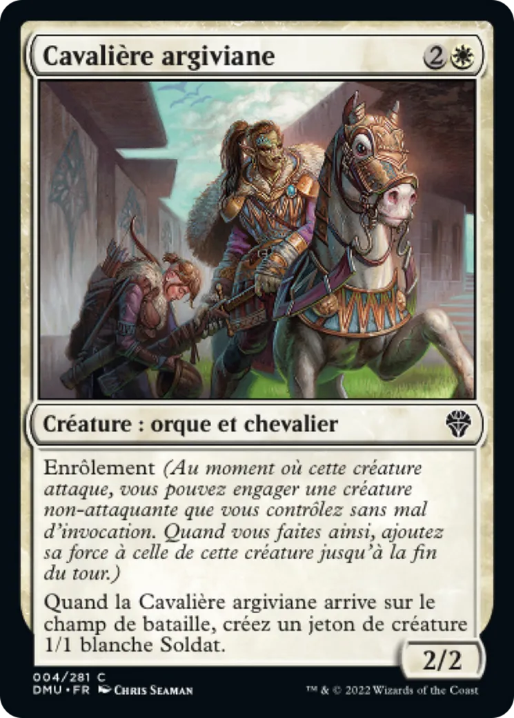 Cavalière argiviane — Dominaria United — Magic: The Gathering