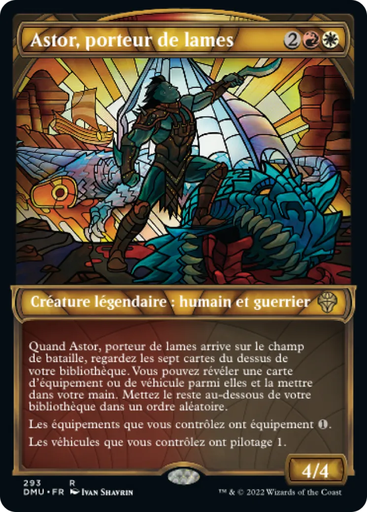 Astor, porteur de lames — Dominaria United — Magic: The Gathering