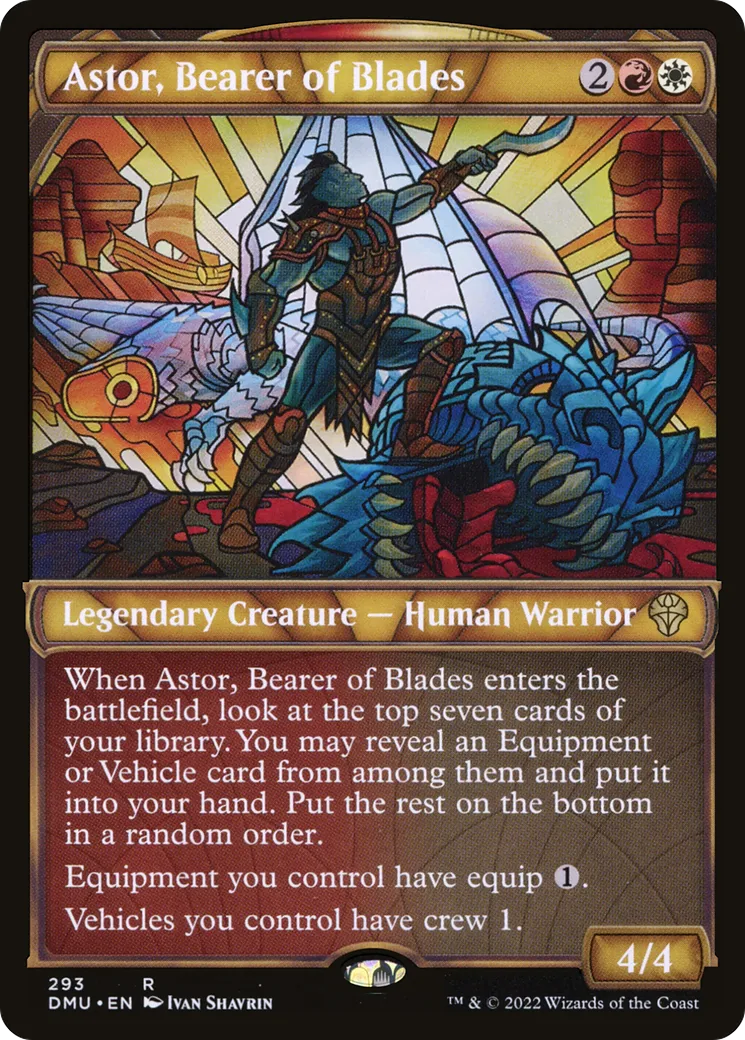 Astor, Bearer of Blades — Dominaria United — Magic: The Gathering