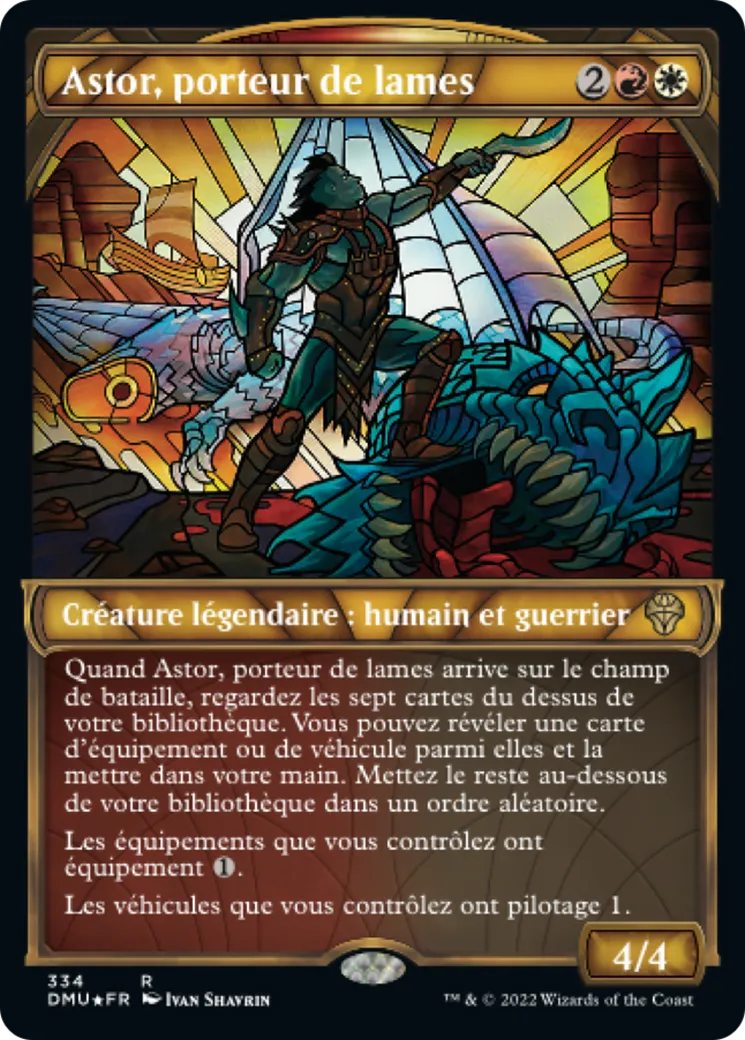 Astor, porteur de lames — Dominaria United — Magic: The Gathering