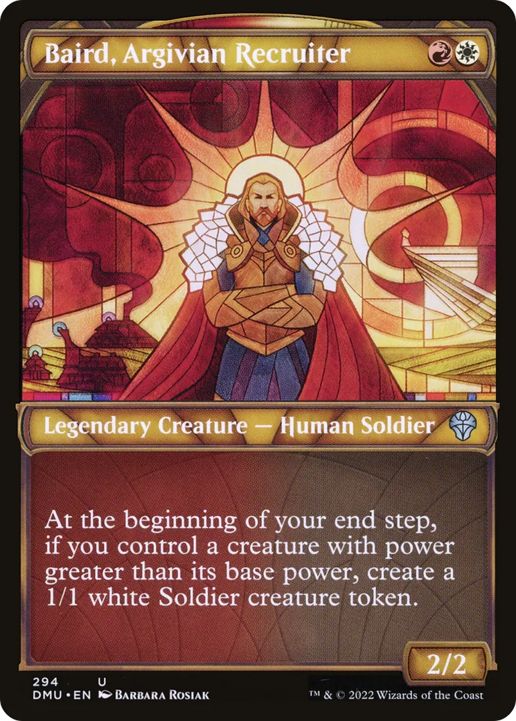 Baird, Argivian Recruiter — Dominaria United — Magic: The Gathering