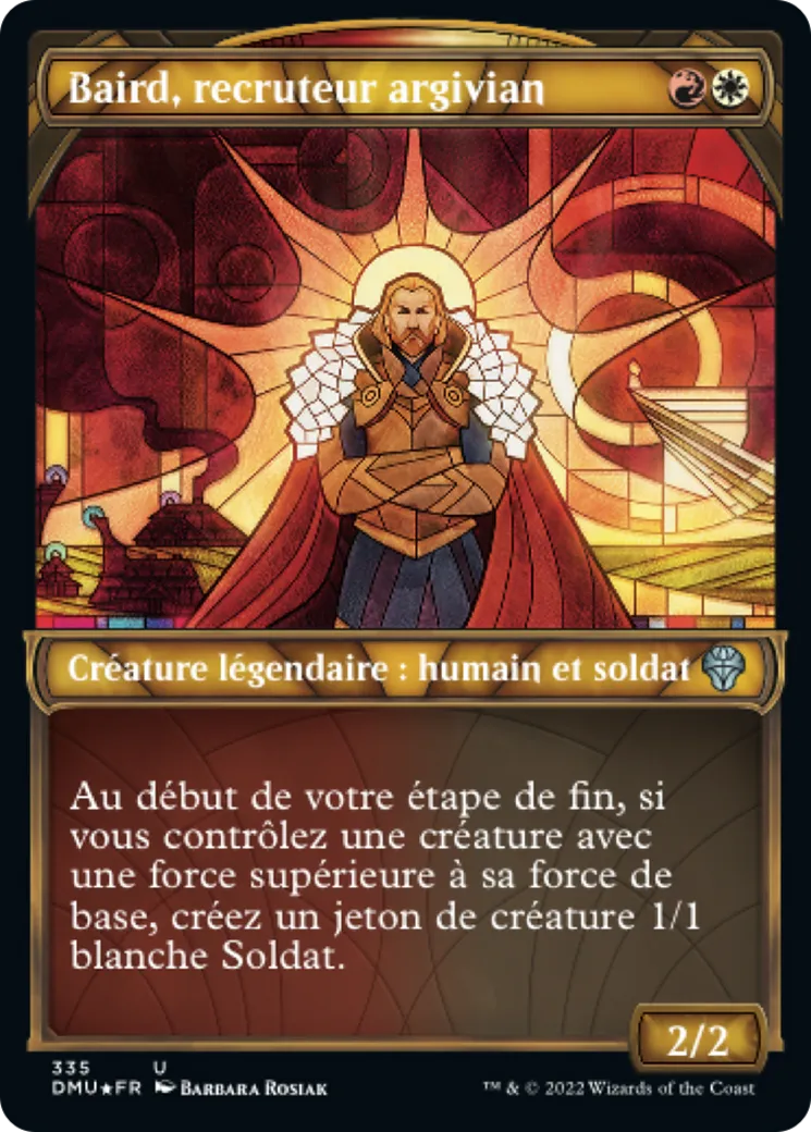 Baird, recruteur argivian — Dominaria United — Magic: The Gathering