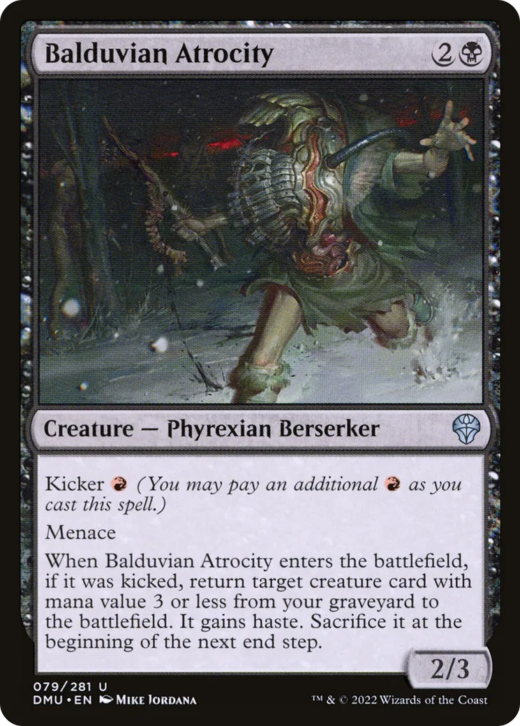 Balduvian Atrocity from Dominaria United - Magic: The Gathering