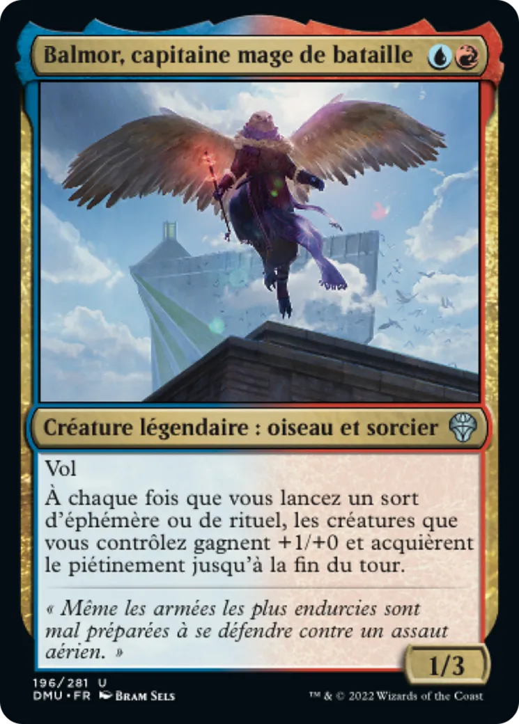 Balmor, capitaine mage de bataille — Dominaria United — Magic: The Gathering