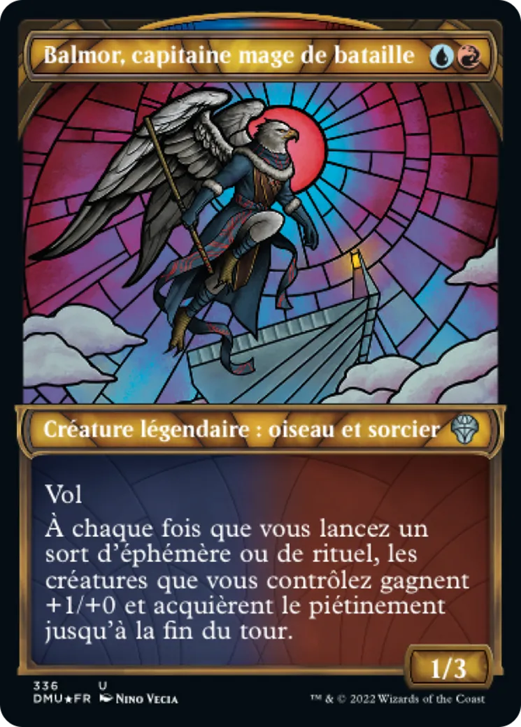 Balmor, capitaine mage de bataille — Dominaria United — Magic: The Gathering