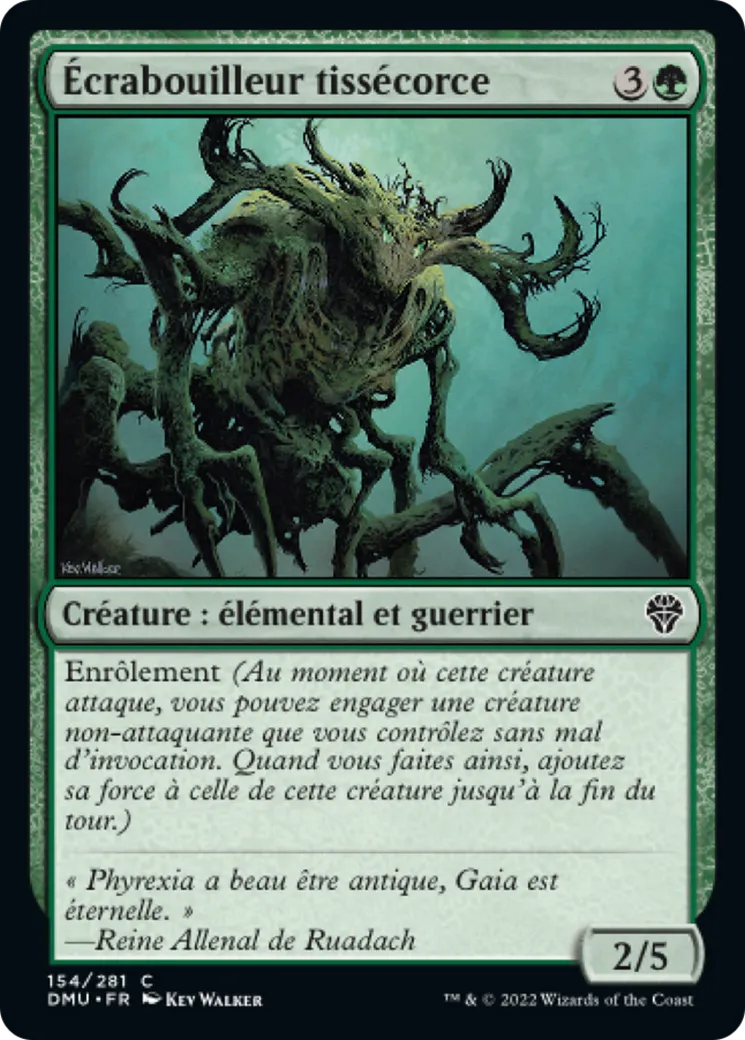 Écrabouilleur tissécorce — Dominaria United — Magic: The Gathering